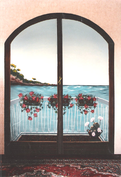 Trompe l'oeil, murales, quadri, decorazioni artistiche, disegni