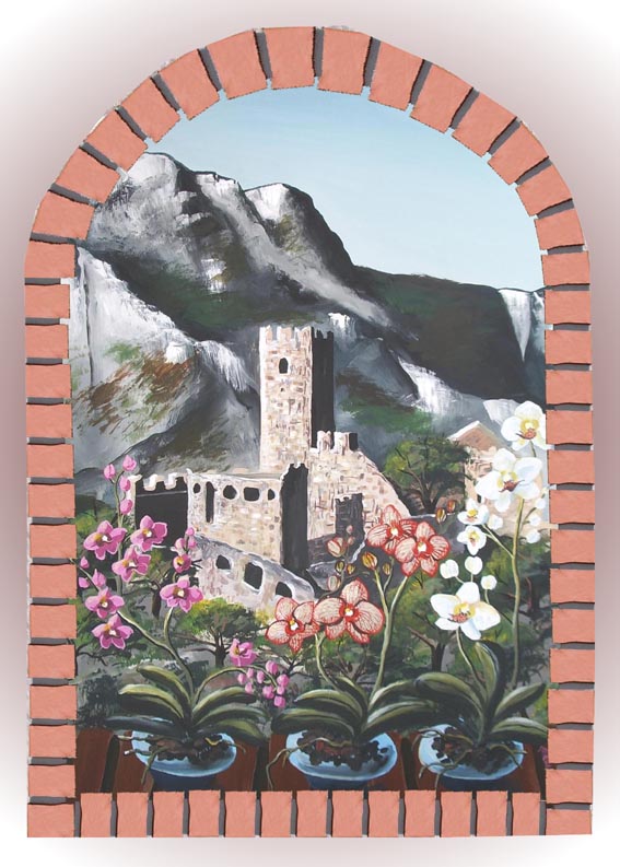 Trompe l'oeil, murales, quadri, decorazioni artistiche, disegni