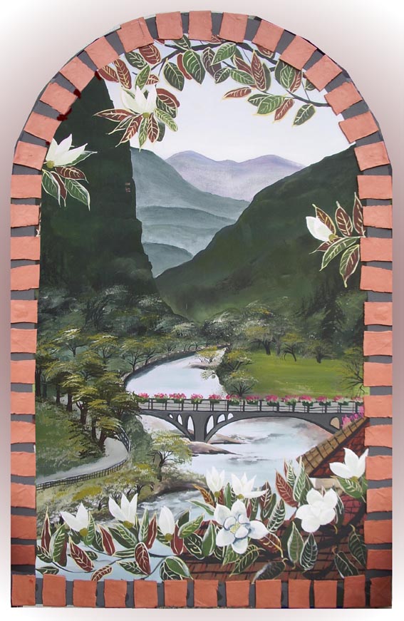 Trompe l'oeil, murales, quadri, decorazioni artistiche, disegni